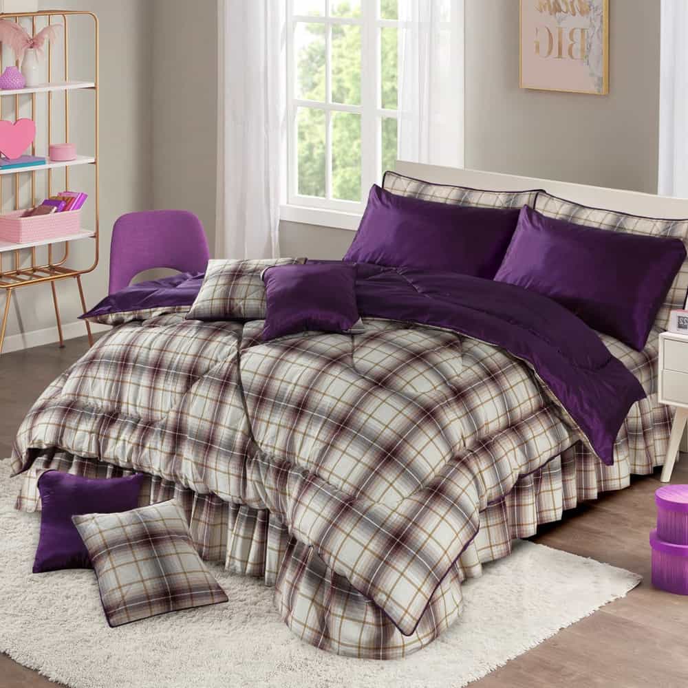 Royal Twist 10 Pieces Comforter Set - AH013