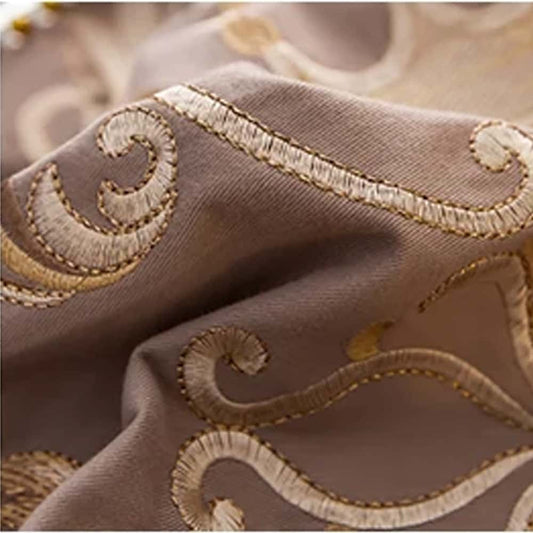 Egyption Embroidery Duvet Set - Beige