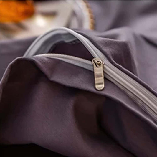 Egyption Embroidery Duvet Set - Mauve