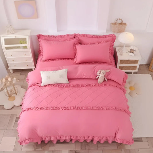 Premium Duvet Set _ Pink