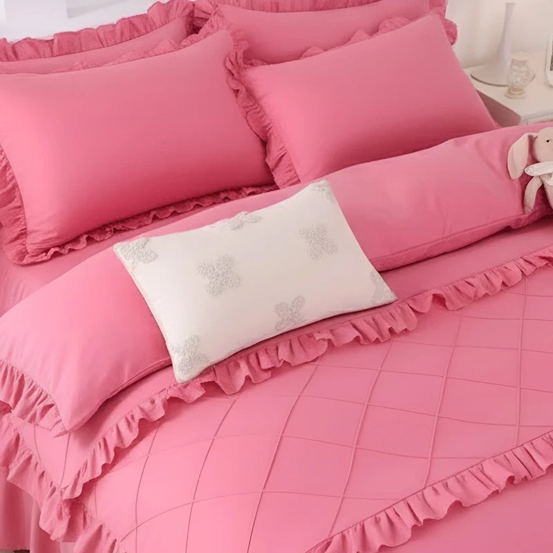 Premium Duvet Set _ Pink