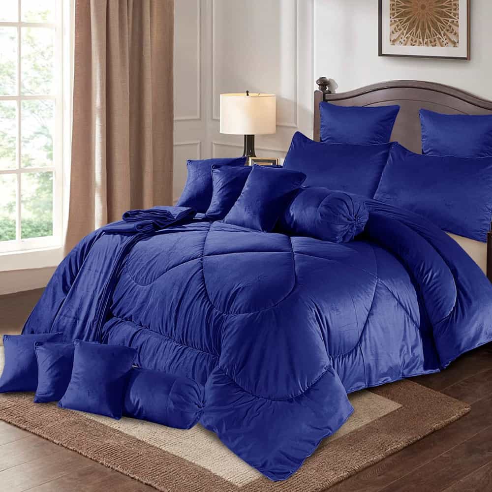 Royal Twist 14 Pieces Comforter Set - AH023