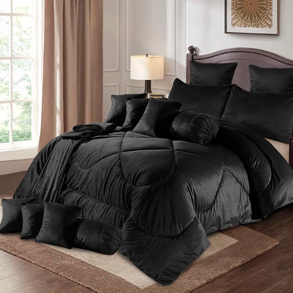 Royal Twist 14 Pieces Comforter Set - AH024