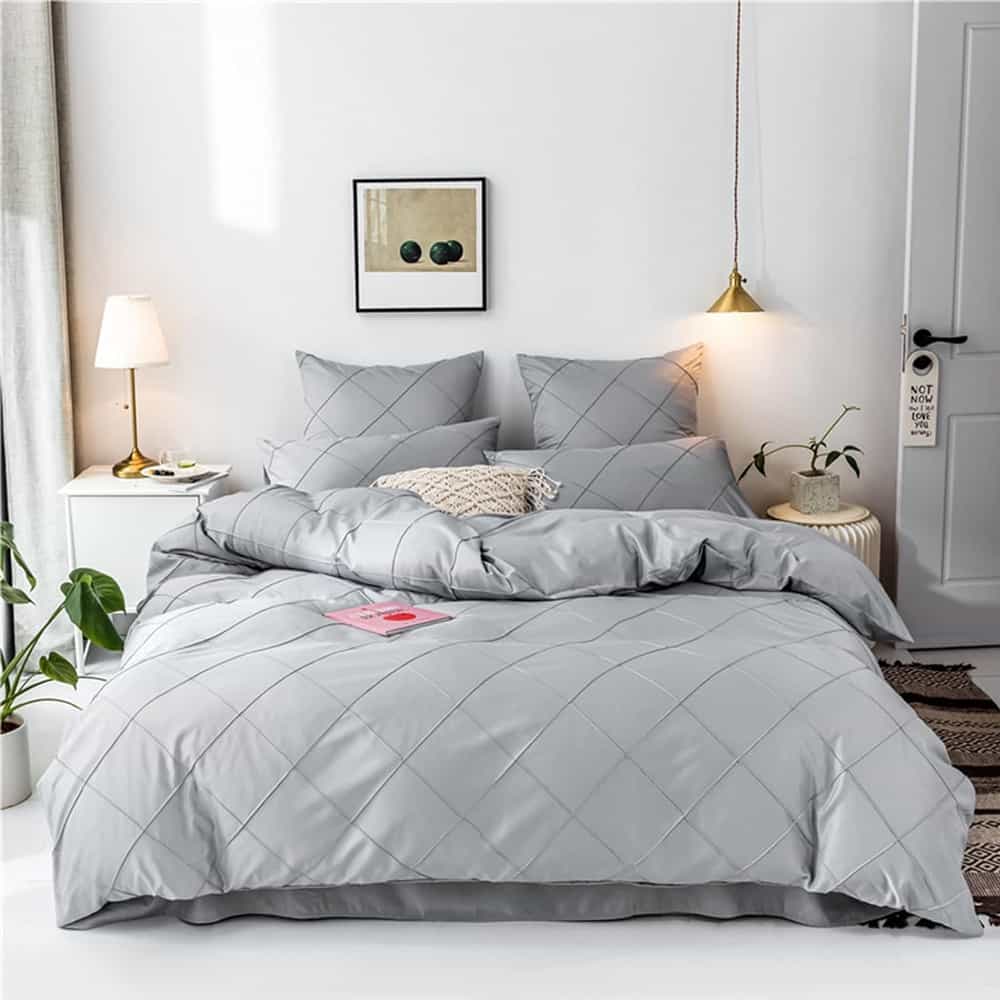 Cross Pleated Duvet Sets