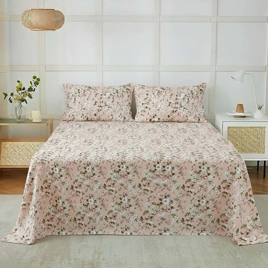 3Pcs Printed Bedsheet - PB126