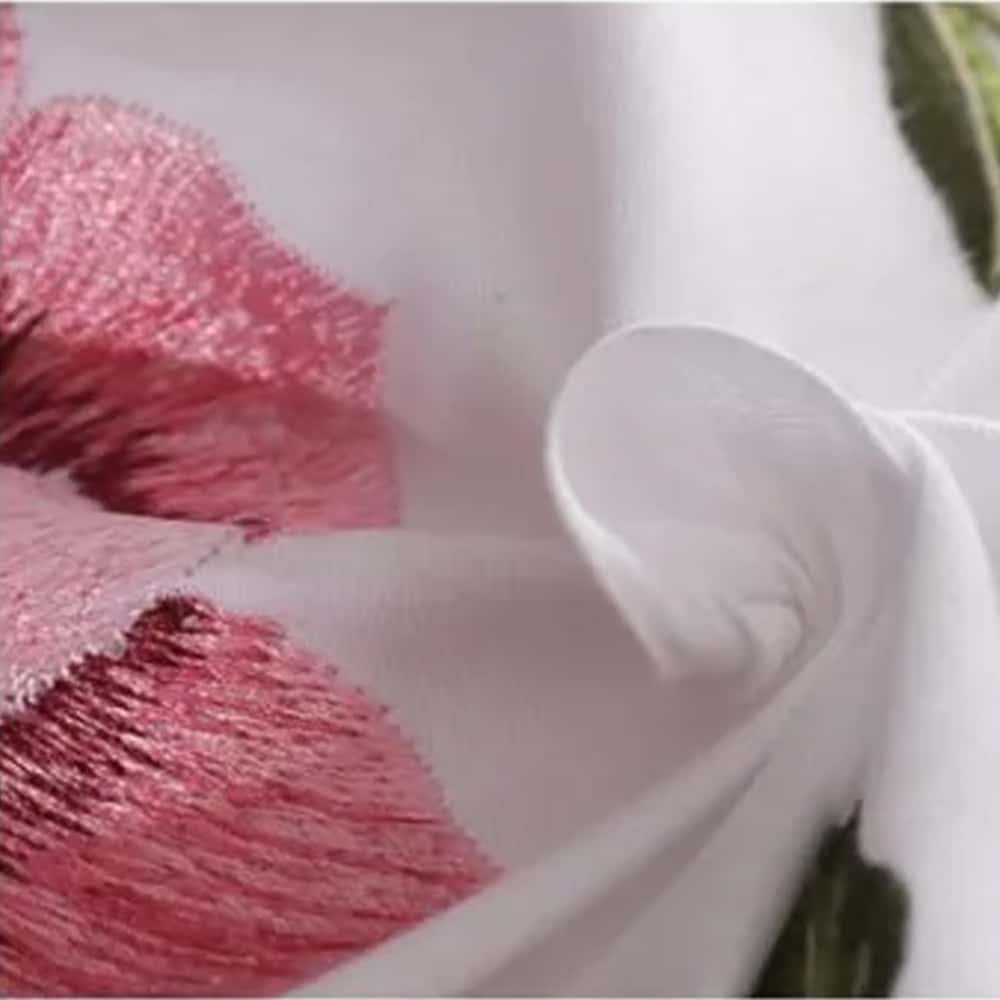 Luxury Embroidered Duvet Set _ White