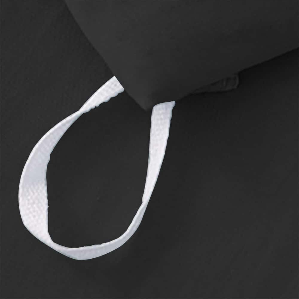 Luxury Ruffle Duvet Set 8 Pieces - Black