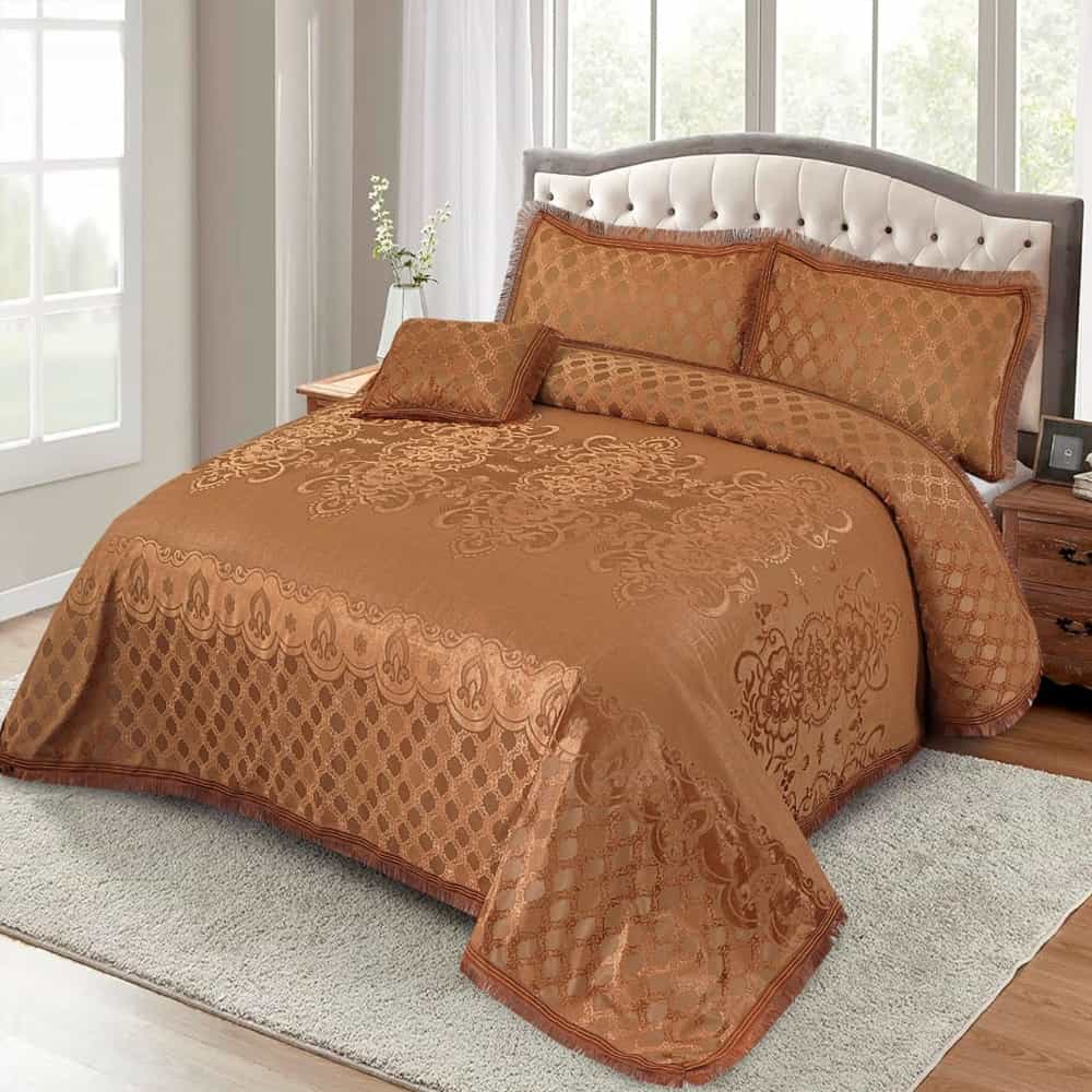 Fancy bridal Palachi Bed Sheet Set 5 Pcs -AS101