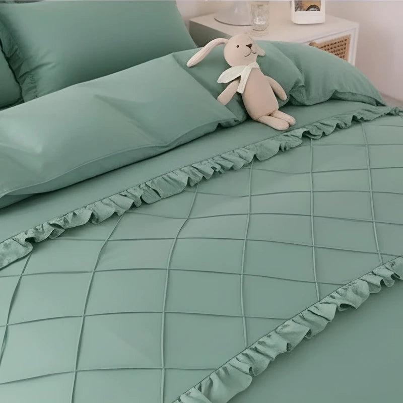Premium Duvet Set _ Sea Green