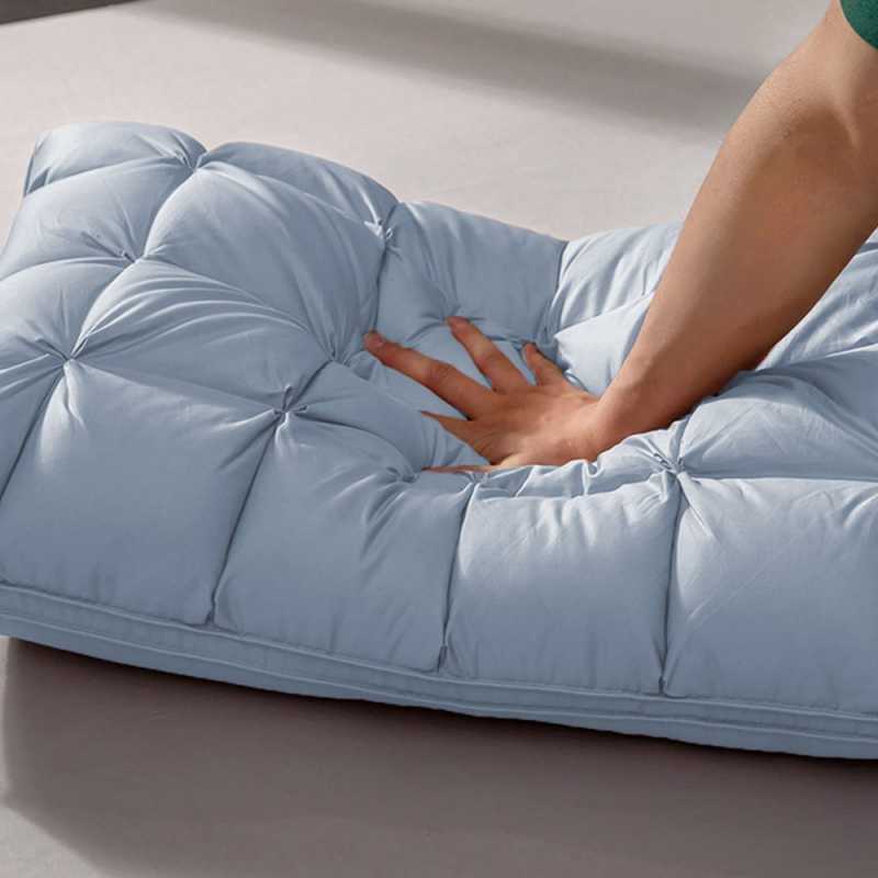 Pack Of 2 Pintuck Pillow - Sky Blue