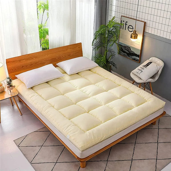Luxury Premium Mattress Topper - Beige