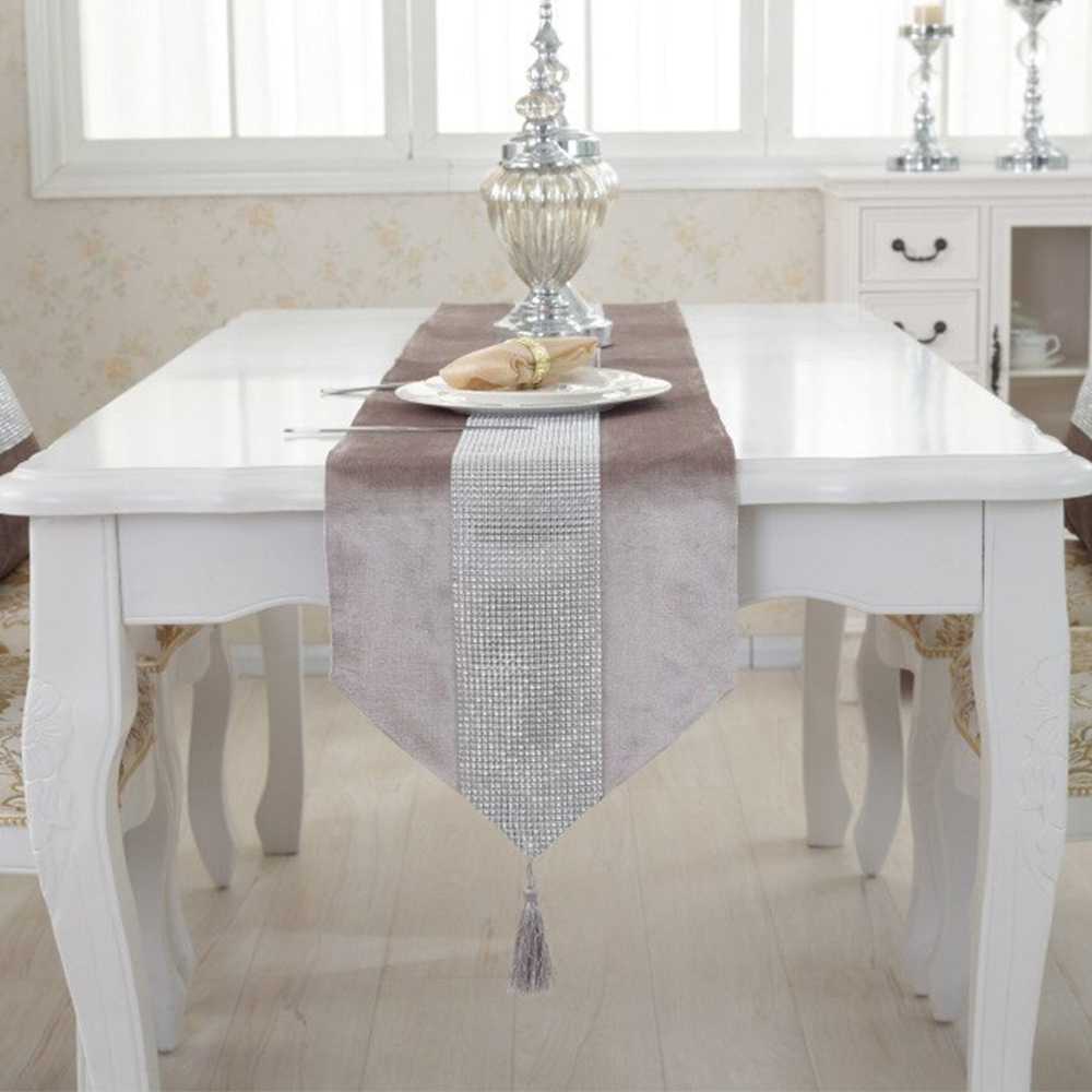 Silk Table Runner Pink