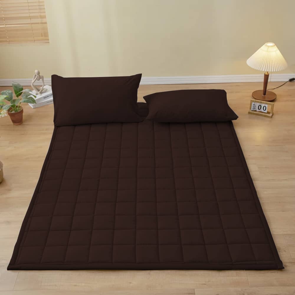 Cozy Cloud Mattress Pad – Brown