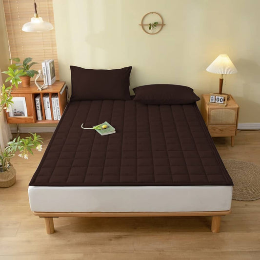 Cozy Cloud Mattress Pad – Brown