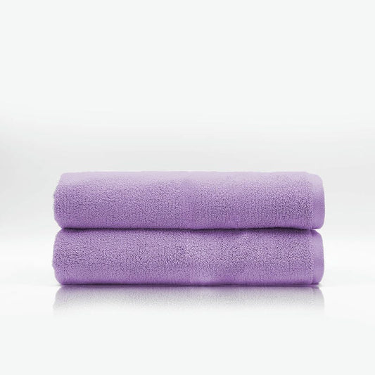 Pack Of 2 Cotton Bath Towel - Mauve