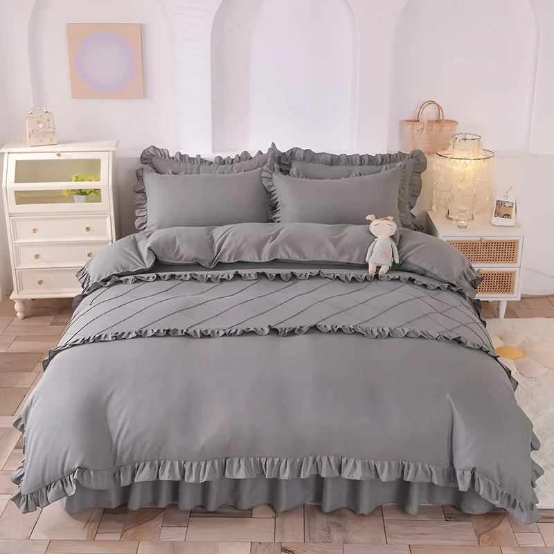 Premium Duvet Set _ Grey