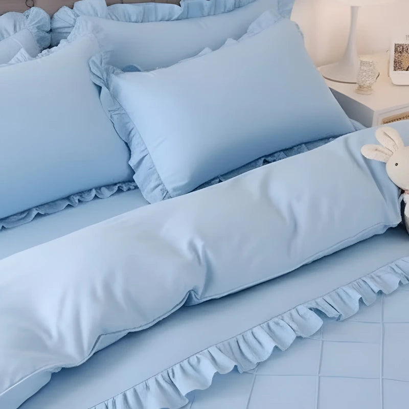 Premium Duvet Set _ Sky Blue