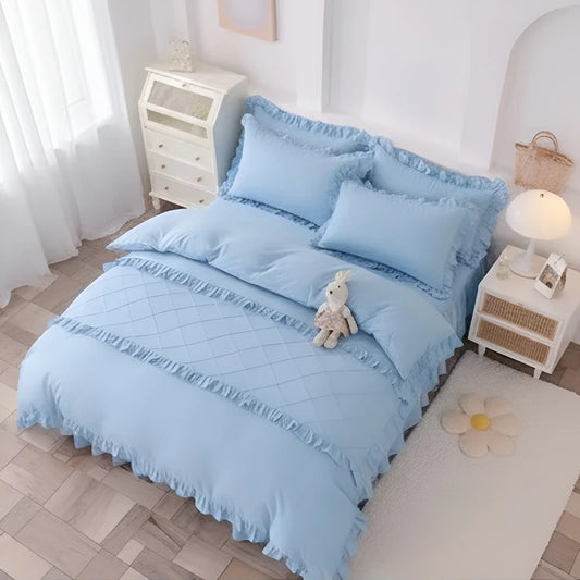 Premium Duvet Set _ Sky Blue