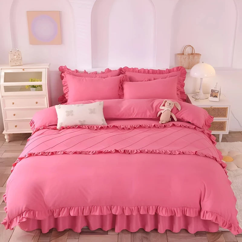 Premium Duvet Set _ Pink