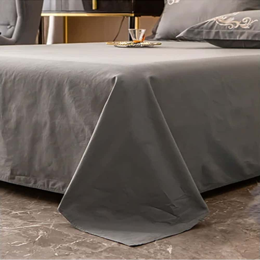 Egyption Embroidery Duvet Set - Grey