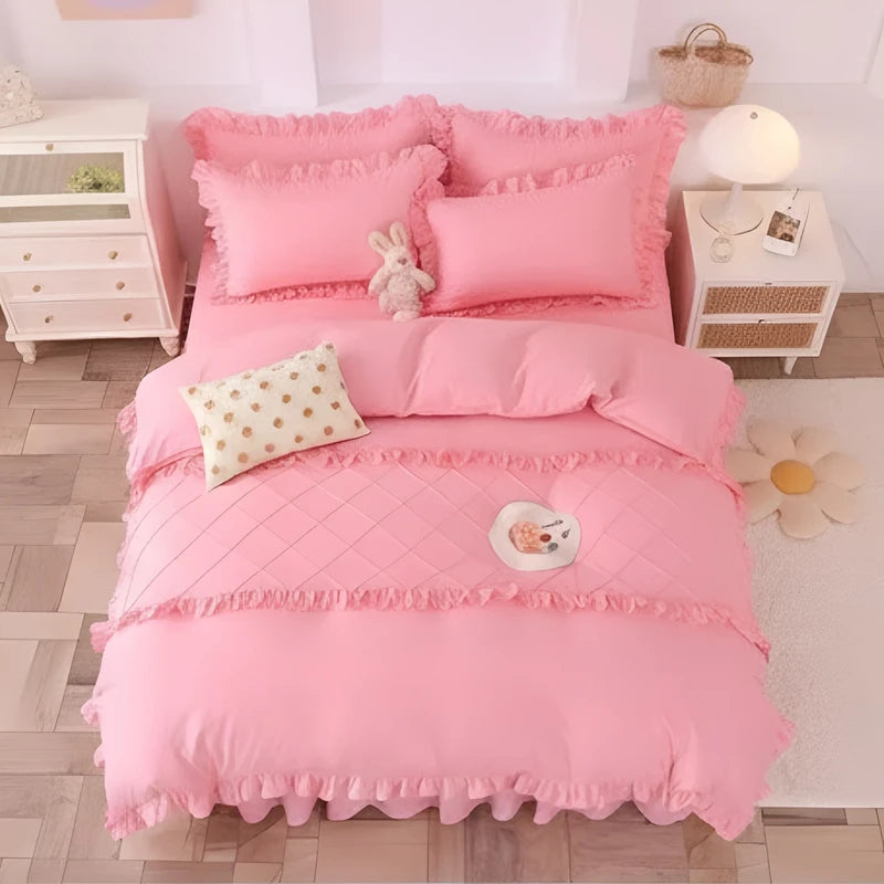 Premium Duvet Set _ Light Pink