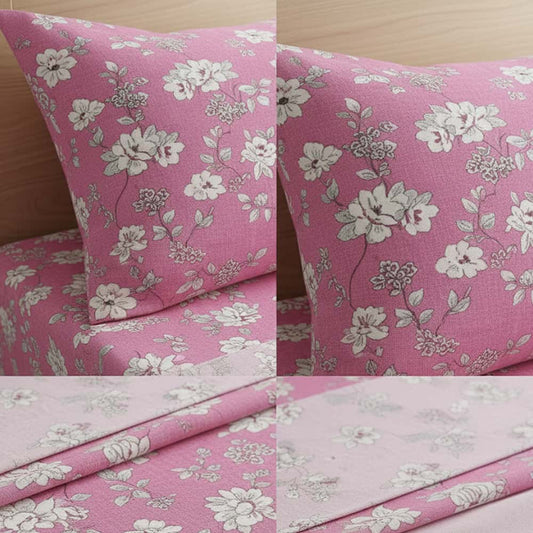 3Pcs Printed Bedsheet - PB118