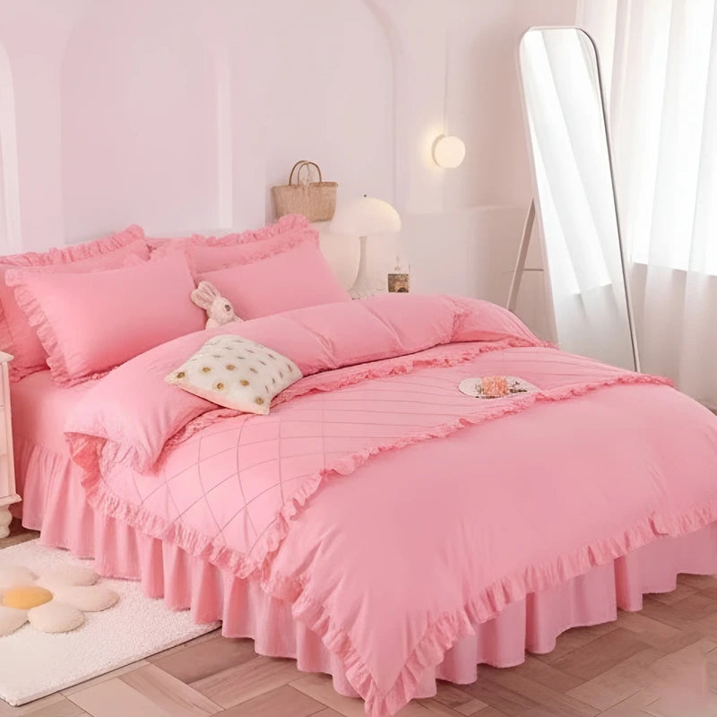 Premium Duvet Set _ Light Pink