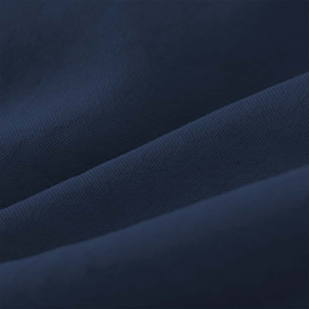 Luxury Ruffle Duvet Set 8 Pieces - Navy Blue