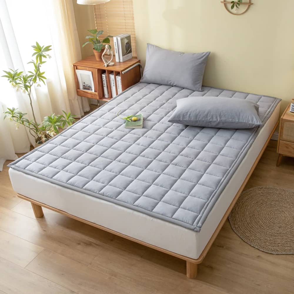 Cozy Cloud Mattress Pad – Grey