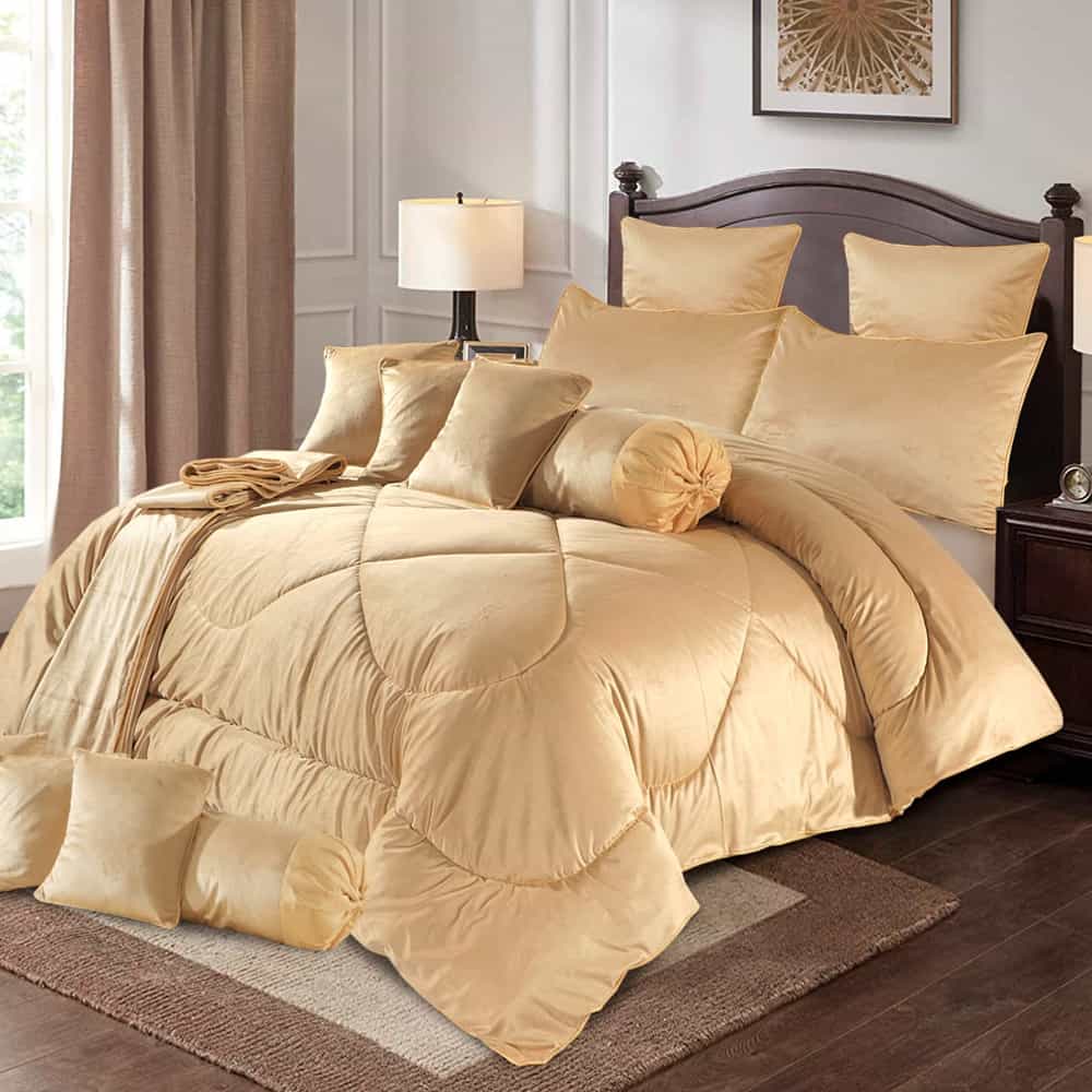 Royal Twist 14 Pieces Comforter Set - AH020