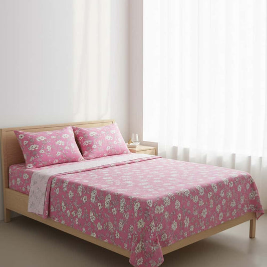 3Pcs Printed Bedsheet - PB118