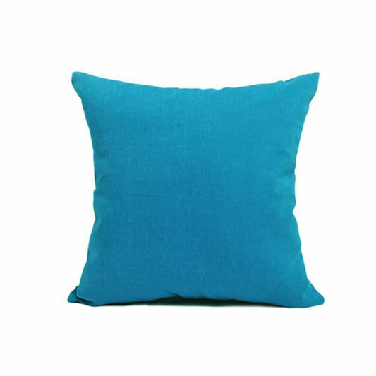 Pack of 2 of Plain Dyed Cushions - Blue