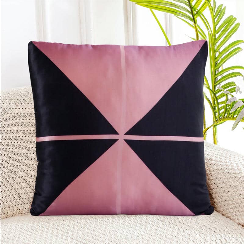 Digital Printed Silk Cushion Cover - 2Pcs