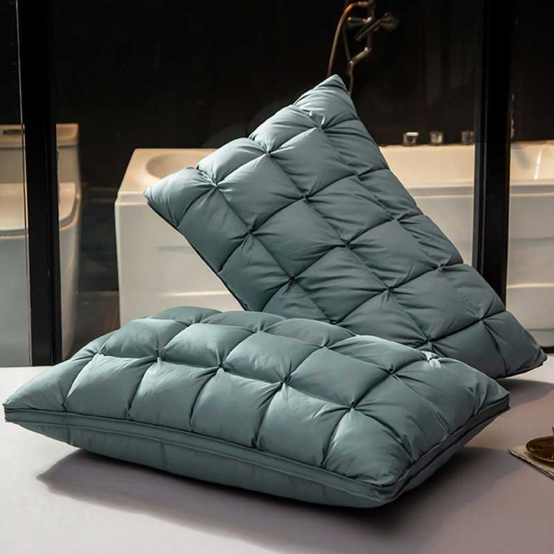 Pack Of 2 Pintuck Pillow - Teal