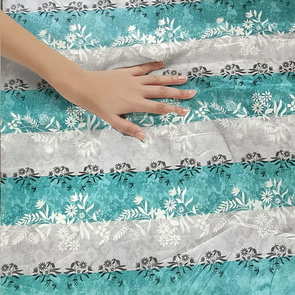 3Pcs Printed Bedsheet - PB122