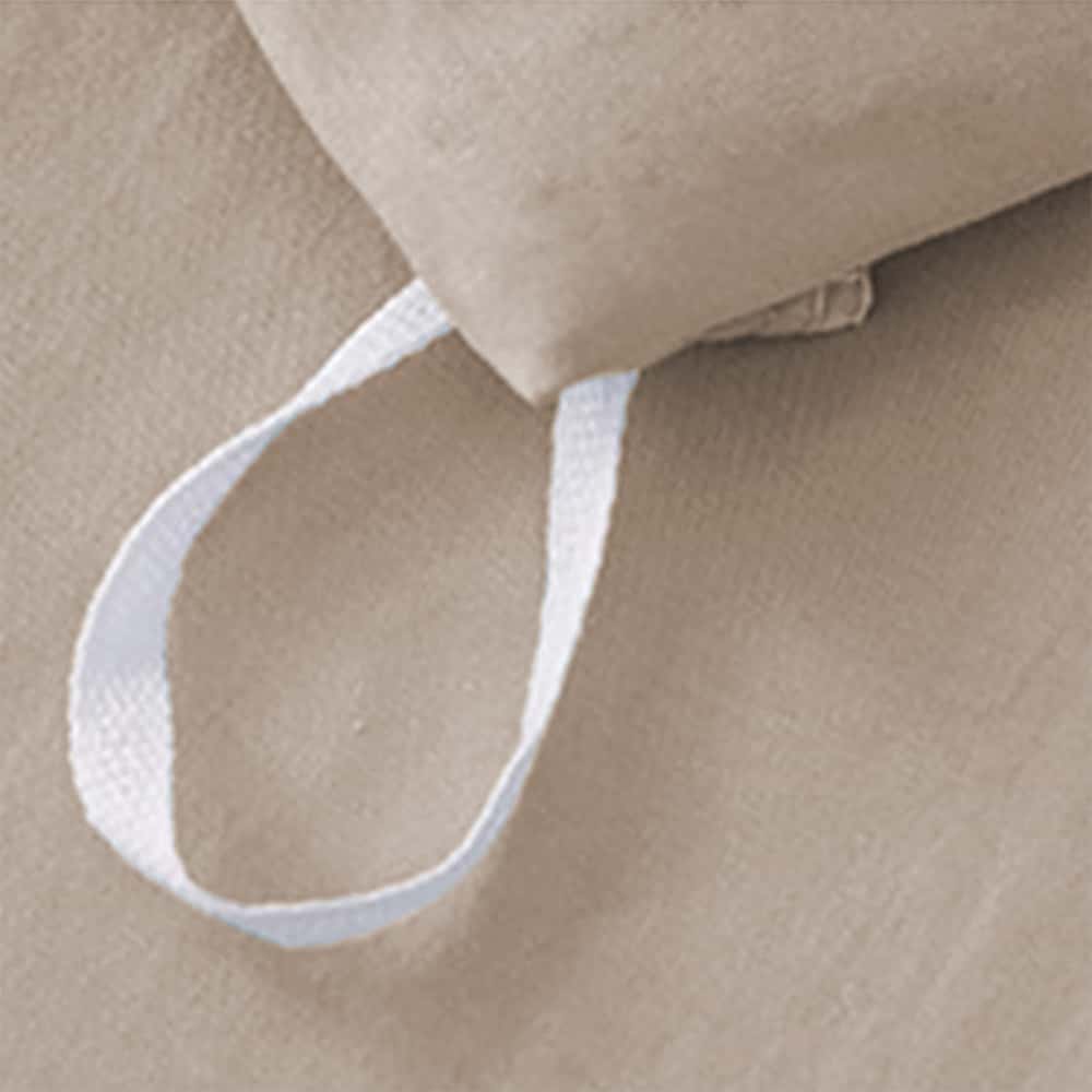 Luxury Ruffle Duvet Set 8 Pieces - Beige