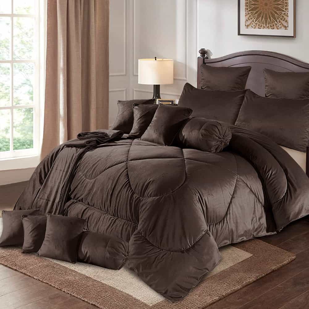 Royal Twist 14 Pieces Comforter Set - AH021