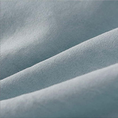 Luxury Ruffle Duvet Set 8 Pieces - Sky Blue