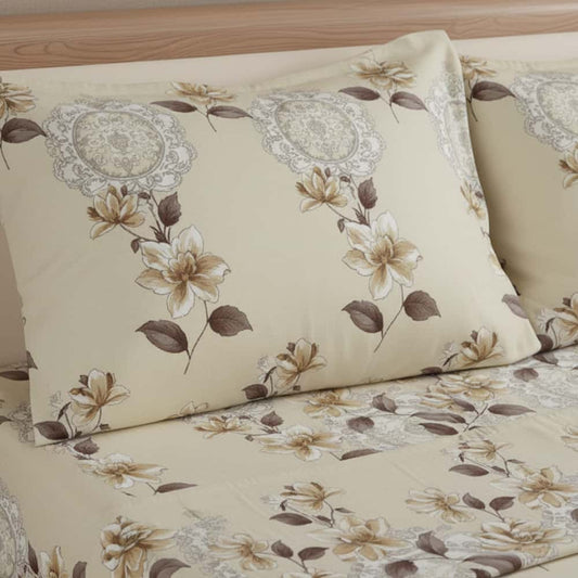 3Pcs Printed Bedsheet - PB119