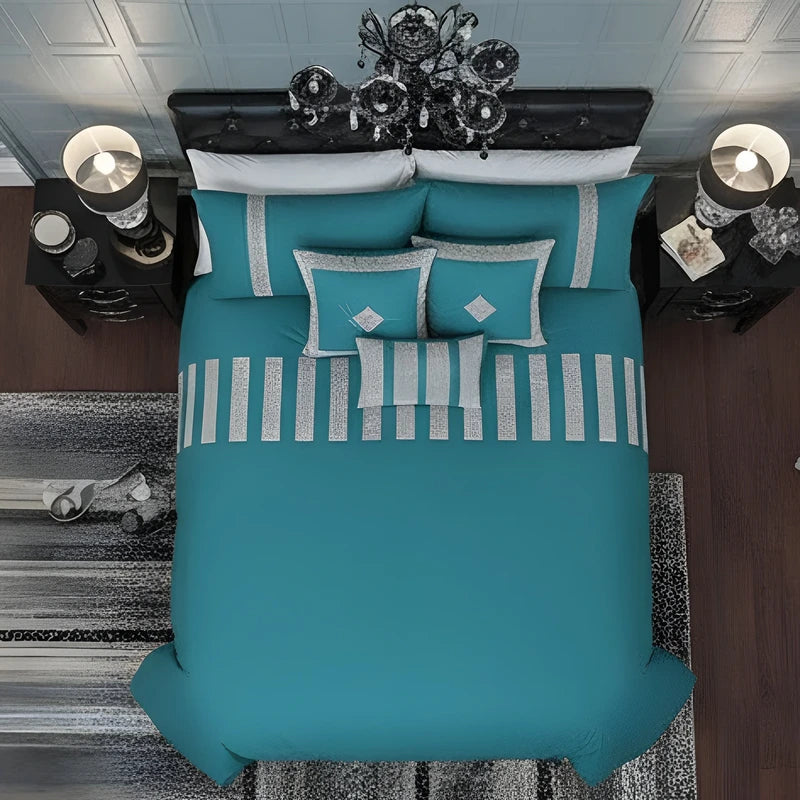 Sequence Lace Duvet Cover Set – Ferozi