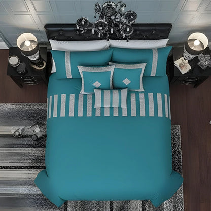 Sequence Lace Duvet Cover Set – Ferozi
