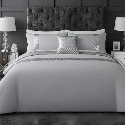Elegant Look Bridal Quilt Set - 12 Pieces Set with Free Quilt Filling