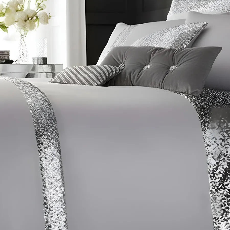 Elegant Look Bridal Quilt Set - 12 Pieces Set with Free Quilt Filling