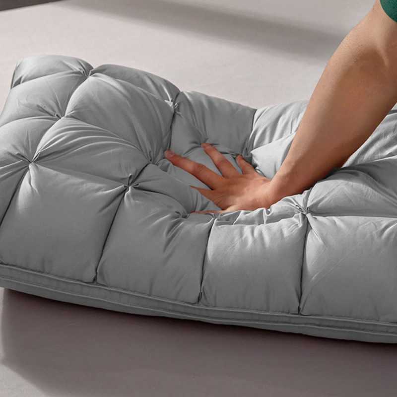 Pack Of 2 Pintuck Pillow - Grey