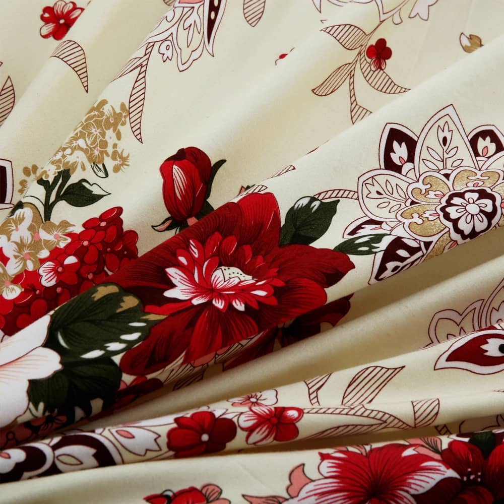 3Pcs Printed Bedsheet - PB101