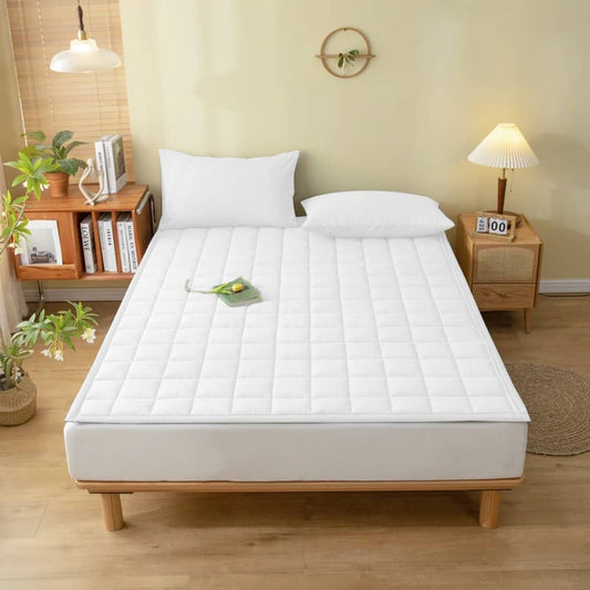 Cozy Cloud Mattress Pad – White