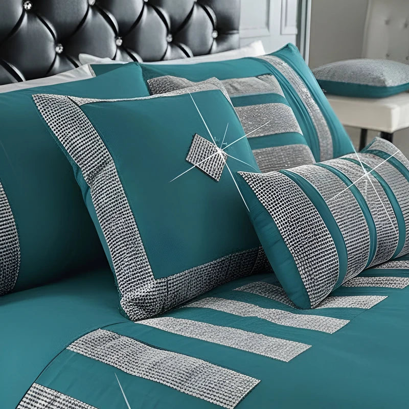 Sequence Lace Duvet Cover Set – Ferozi