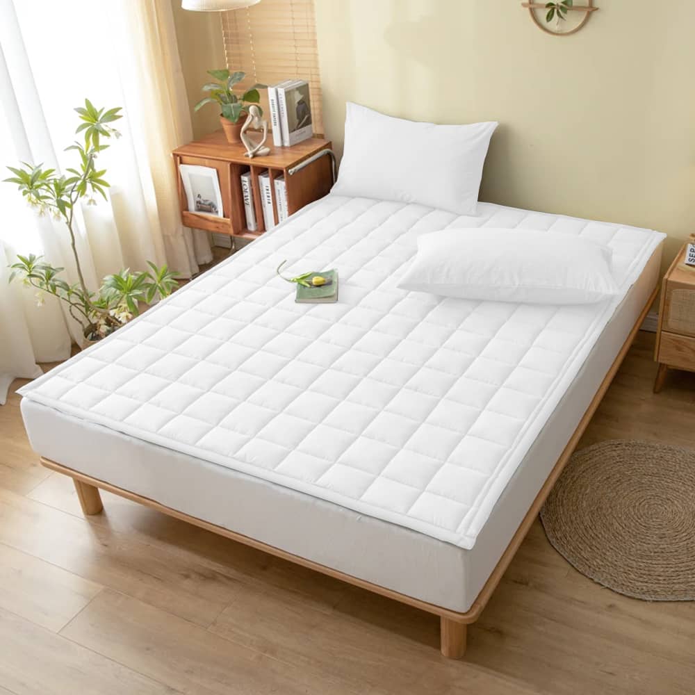 Cozy Cloud Mattress Pad – White