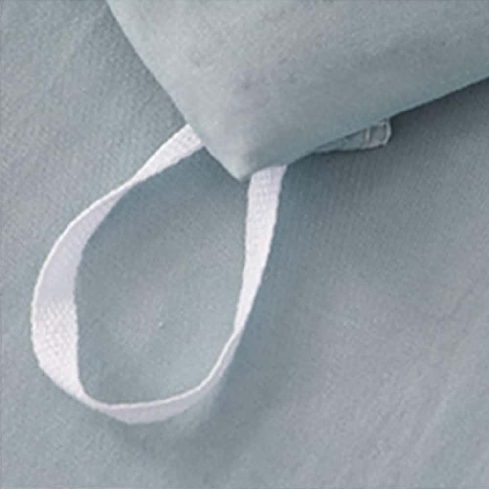 Luxury Ruffle Duvet Set 8 Pieces - Sky Blue