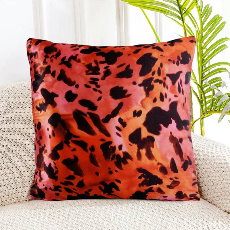 Digital Printed Silk Cushion Cover - 2Pcs